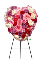 Loving Heart Standing Spray